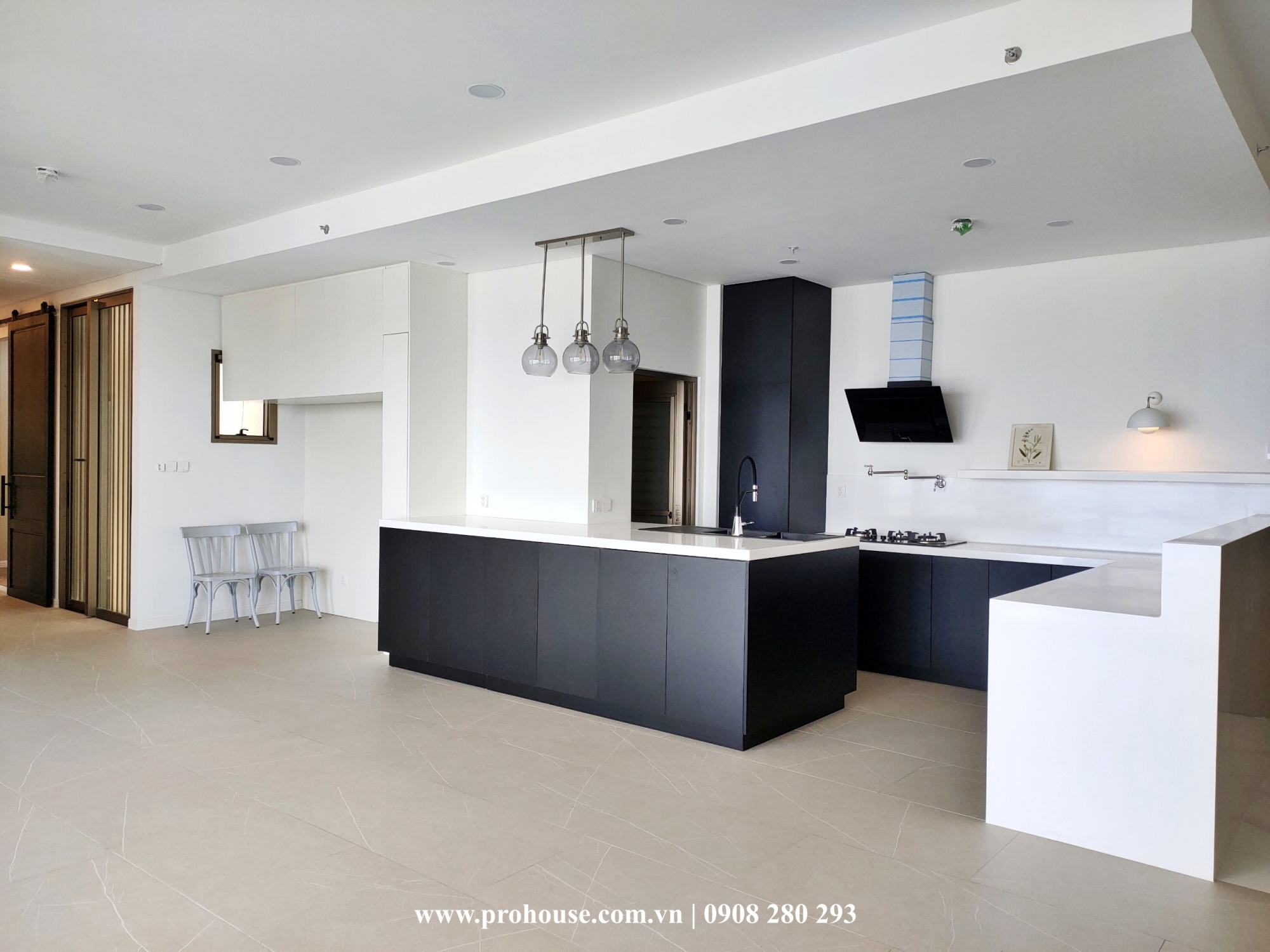 Illustration of Minimalist Penthouse Interior Design Furniture Layout And Decor